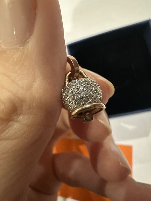 Бижута обеци пръстен Pandora