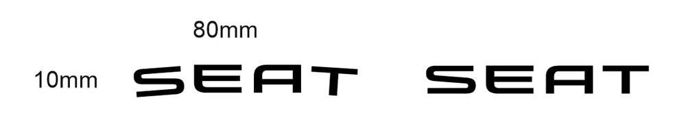 Стикери лого Хонда и Сеат