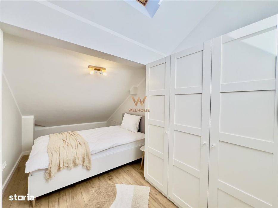 Penthouse 4 camere, intabulat, mobilat si utilat - clasa en. A