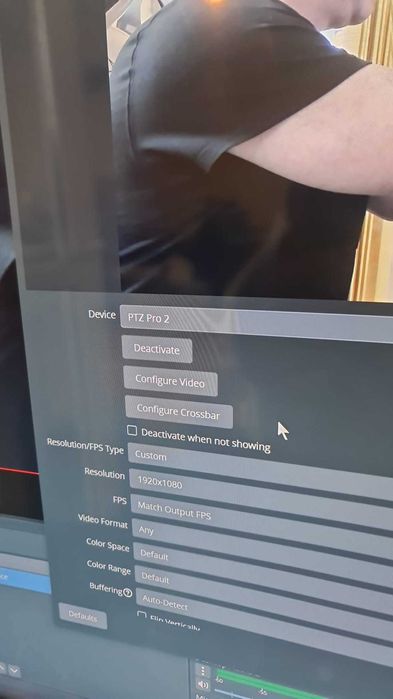 Logitech PTZ PRO 2 Optc Zoom10X,Videochat,Jasmin,OBS,Streaming,Telecom