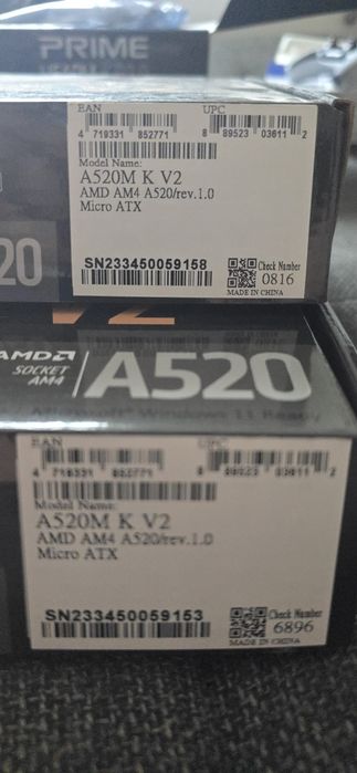 Placa Baza Gigabyte A520M K V2 Socket AM4 NVME M.2 Noua