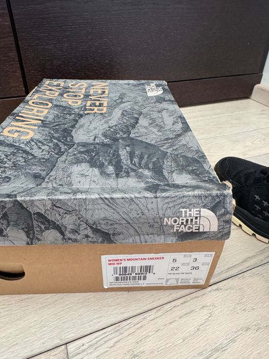 Спортни обувки La sportive и туристически обувки The north face. 36