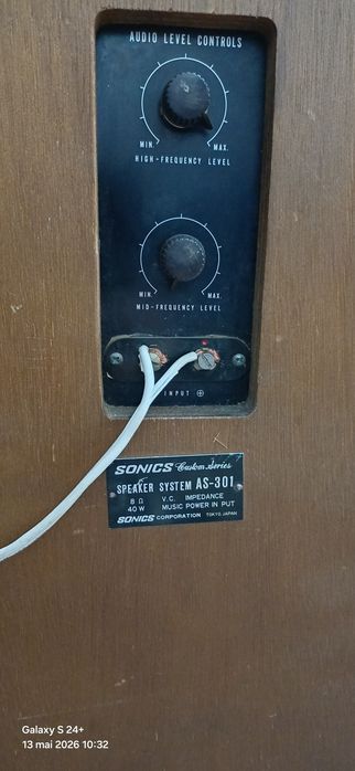 Boxe vintage Sonics(Pioneer),AS-301