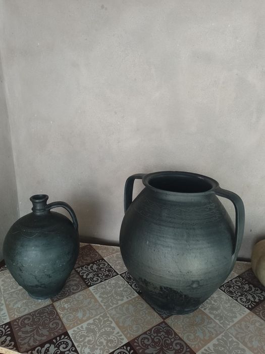 Vase din lut 5kg si 2,5 kg