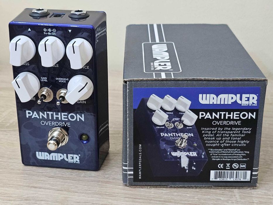 Ефекти за китара Wampler Pedals - Tumnus Deluxe and Pantheon Overdrive