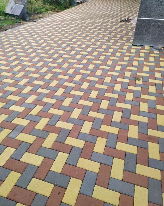 Укладка брусчатки