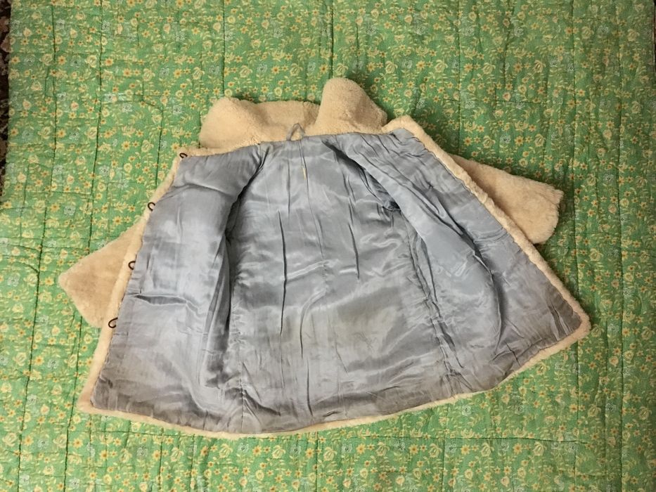 Шубка натуральная детская