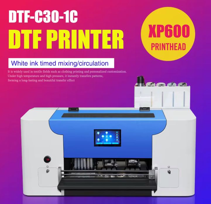DTF printer с печатаща глава XP600