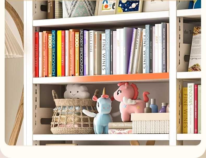 Sozlanadigan balandlikdagi kitob javoni/po‘lat kutubxona javoni