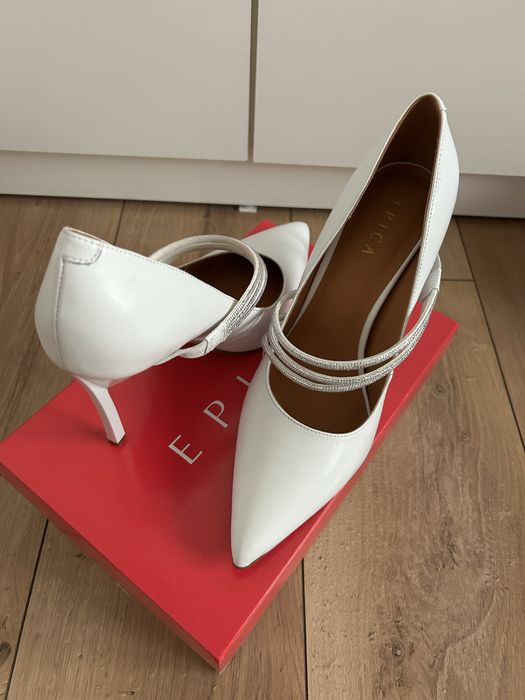 Pantofi din piele EPICA NOI cu tocuri rezerva 40