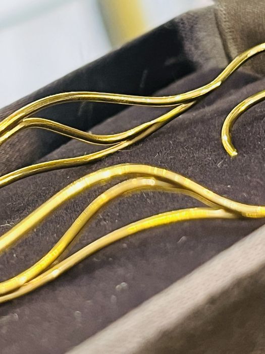 Златни обеци Tiffany & Co. Elsa Peretti 18K Gold Wave