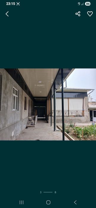 Uy sotlad Zangiotada 4 sotix 7 ta xona 1 ta ayvon remoʻnti ideal