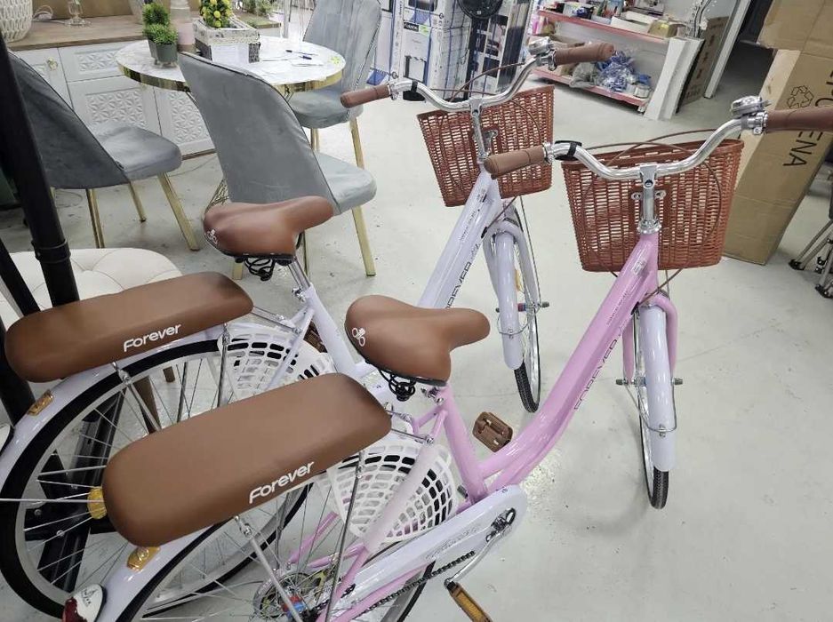 Велосипед Дамско с кошница 26 цола Чисто ново