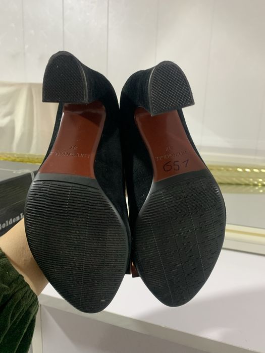 Замшевые туфли 37 размер