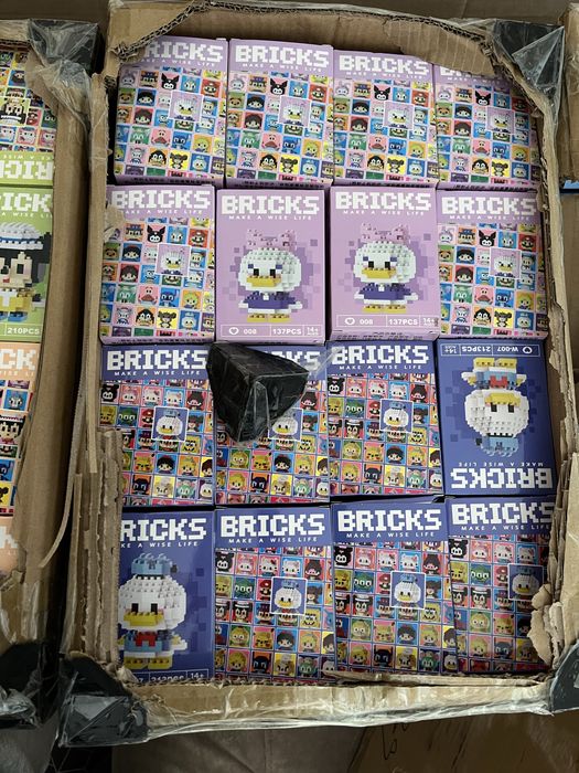 Мощная распроджа игрушек BRICKS разные модели