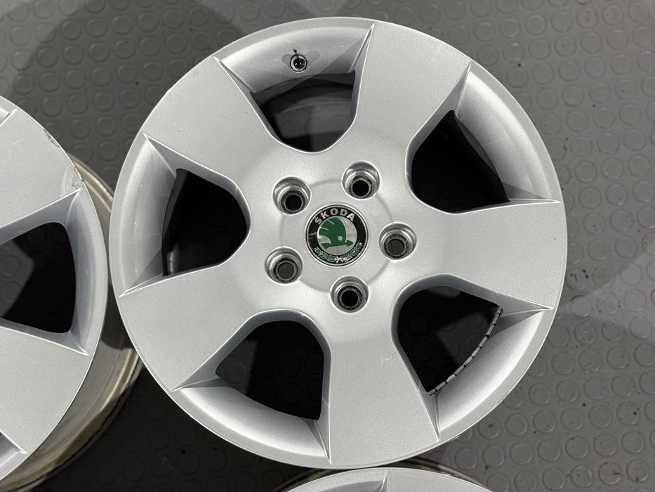 4бр. ОТЛИЧНИ ОРИГИНАЛНИ 15” Джанти 5х112 за-SKODA/AUDI/VW/SEAT/VAG- 6.5Jx15H2, ET50