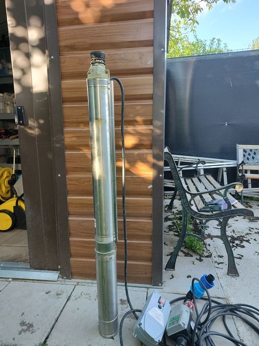 Pompa submersibila Wasserkonig 1500W sistem complet pentru put irigatii