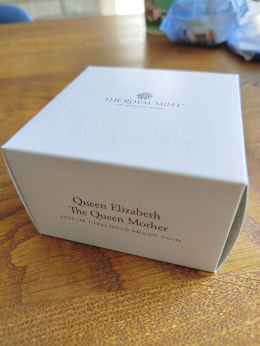 1/10 унция златна монета Queen Mother Royal mint