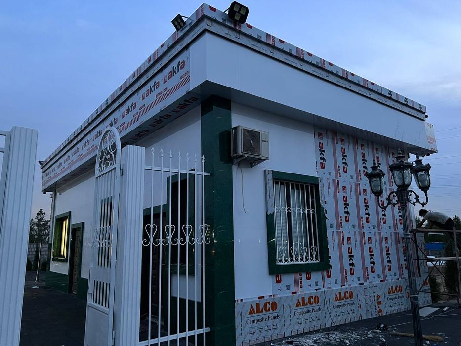 Алукобонд аликабонд аликафон алкафон алкафон фасад уста в тошкент