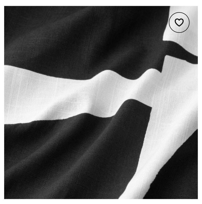 Завеси черно бели 2 пакета (общо 4 броя) чисто нови