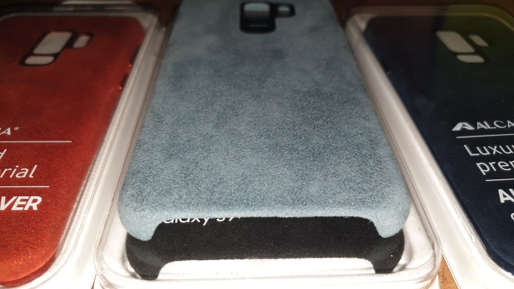 Husa originala Samsung Alcantara Cover Galaxy S9 Plus S9+ G965