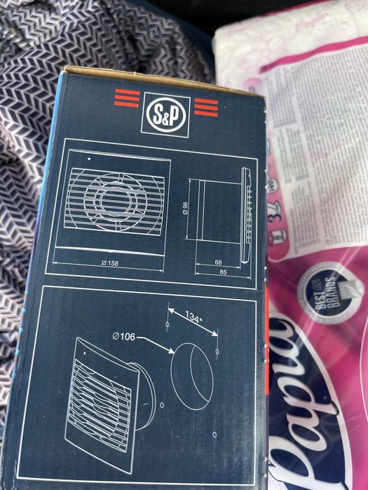 Вентилятор с обратным клапаном