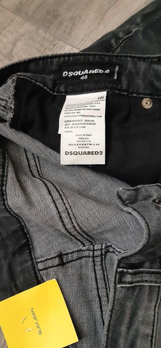 Pantaloni scurti blugi Dsquared2 / bermude noi