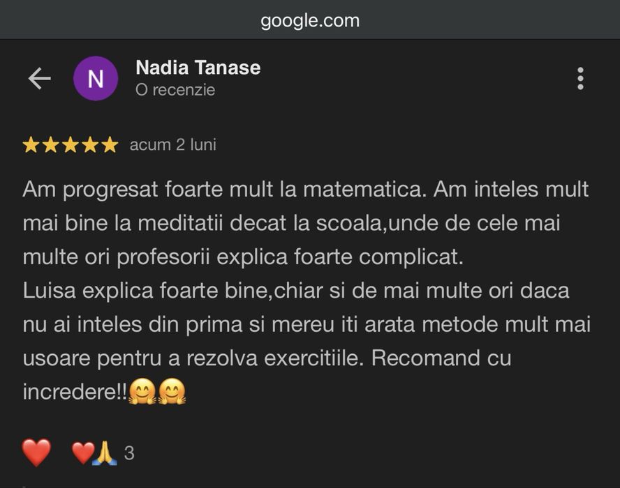 Meditații matematică și lb.română, Bacalaureat / Evaluarea Națională