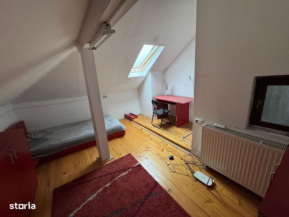 Inchiriere apartament mansarda 5 camere vila curte Cotroceni metrou
