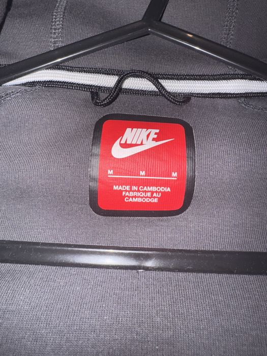 Nike tech сиво-черен