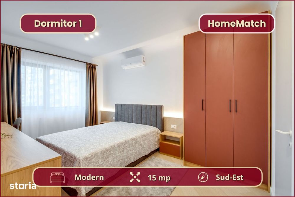 Cortina North || 3 camere || Prima închiriere || Comision 0%