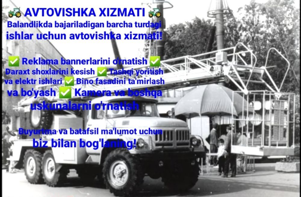 Avtovishka hizmati 24/7.
