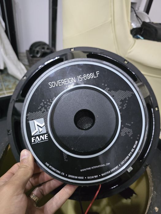 Difuzoare 15 inch cu tot cu incinte 600 rms