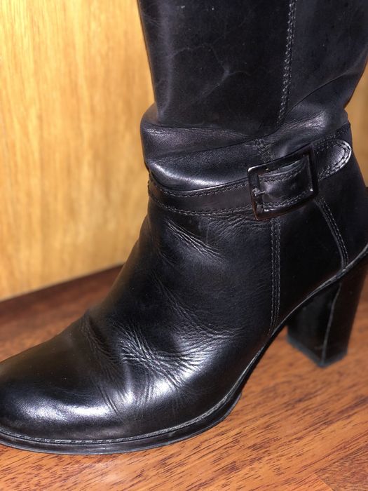 Cizme din piele dama