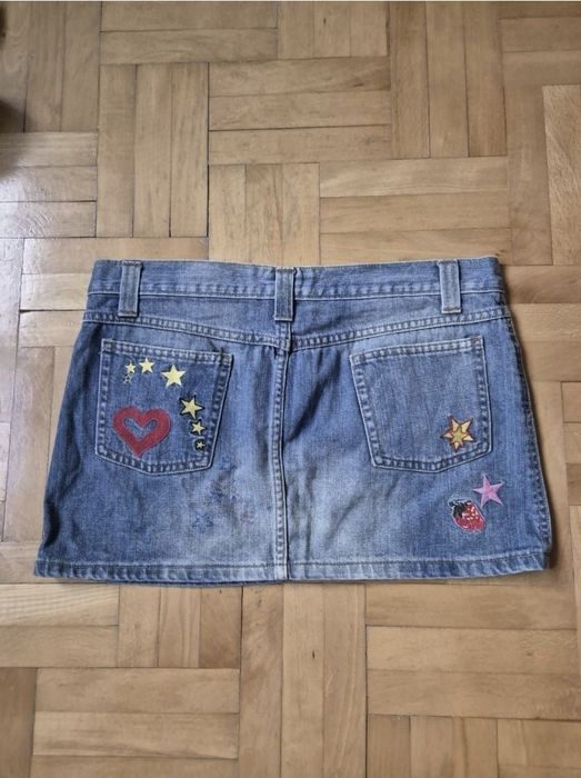 Fustă Blugi Zara Trf, Mărimea EUR 40, Fabricată în Spania