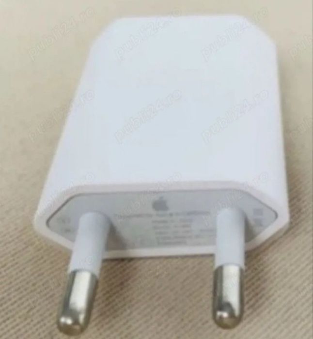 Incarcator original Apple iPhone 5V 1A ,pentru Iphone, smartfone,tableta cu mufa, ieșire USB, 5V 1A