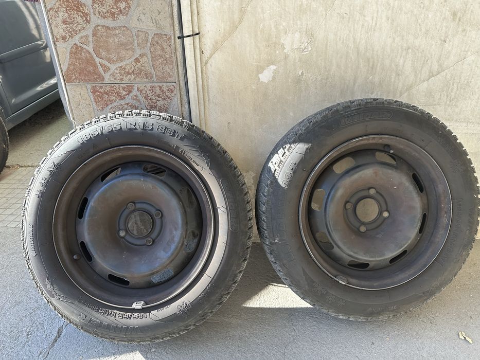 Зимни гуми с джанти Пежо/Рено 185/65/15