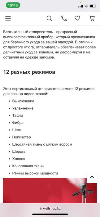 вертикальный отпариватель