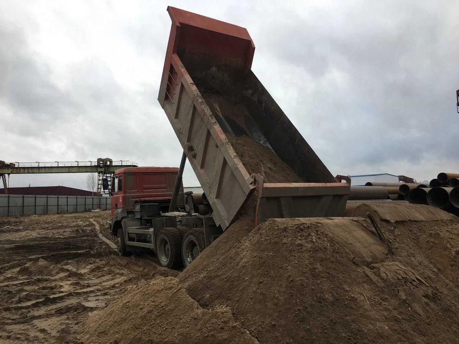 пгс гшс балласт камень отсев мыты песок  щебень доставка