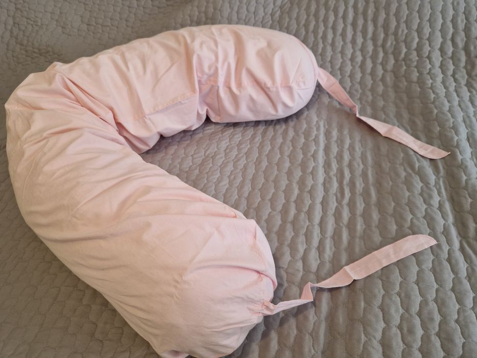 Възглавница за бременни и кърмене с калъф