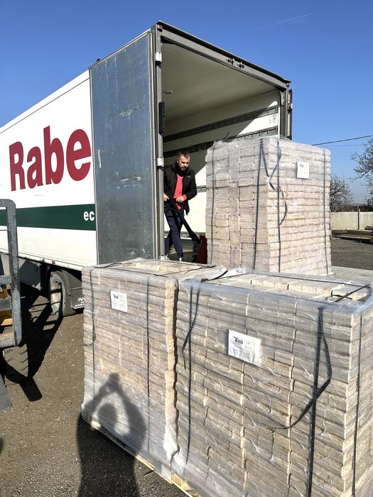 Brichete Rumegus 100% FAG - RUF transport inclus oriunde jud Covasna