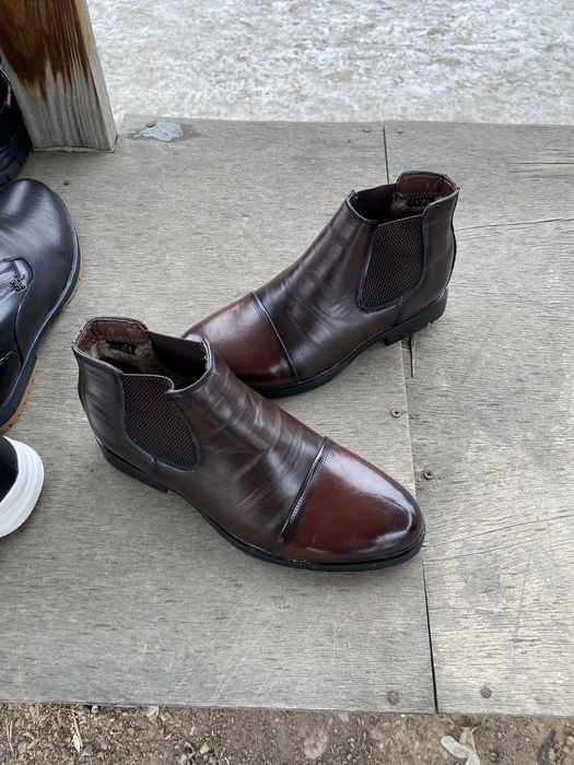 Зимний обувь натральный мех