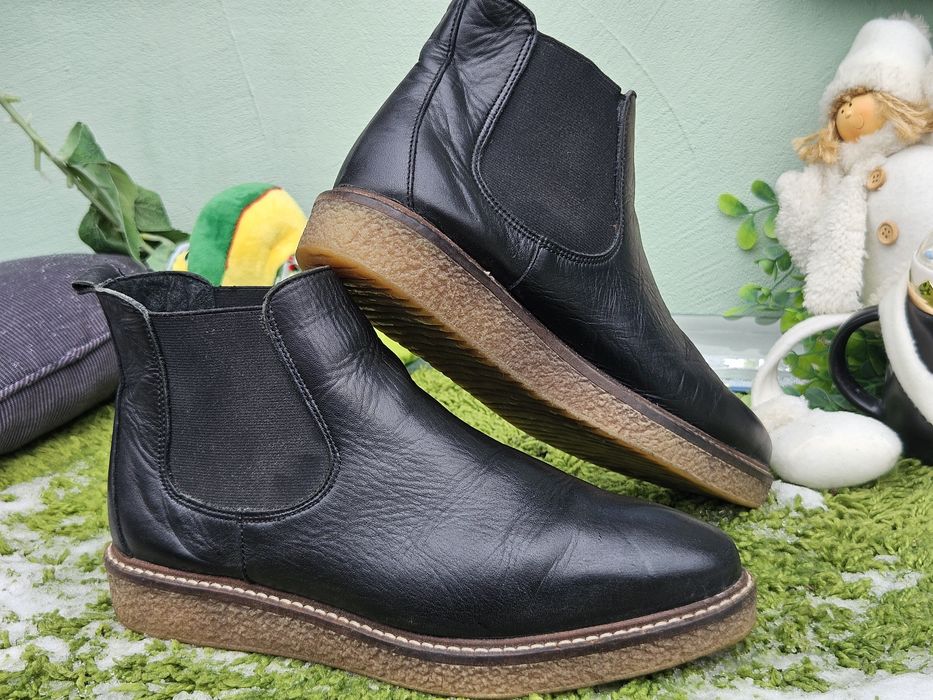 Bianco ботуши естествена кожа N37