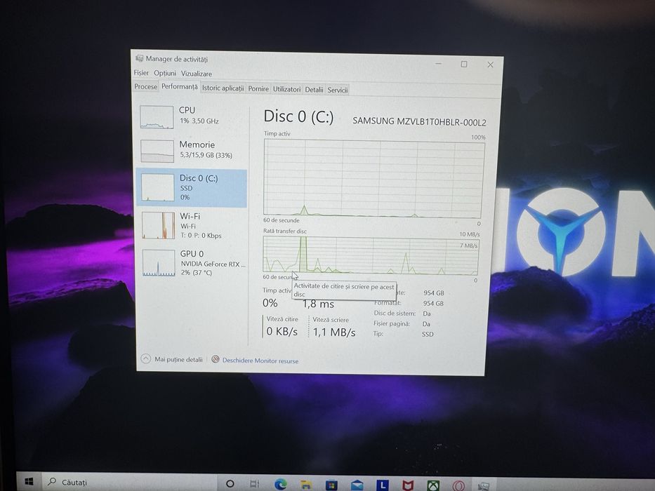 Laptop Lenovo Legion