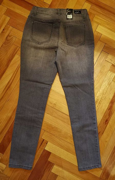 Blugi EARL JEAN, skinny, elastici, noi, marimea S, primiti din SUA
