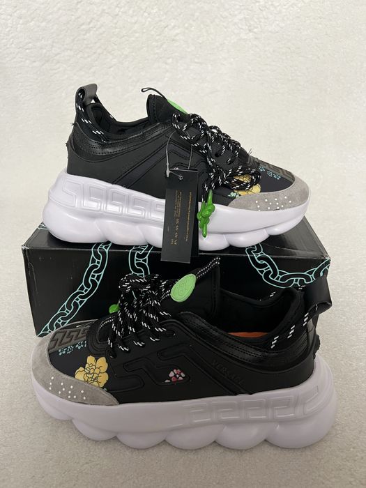 Versace Chain Reaction Black/ Grey/ White 42