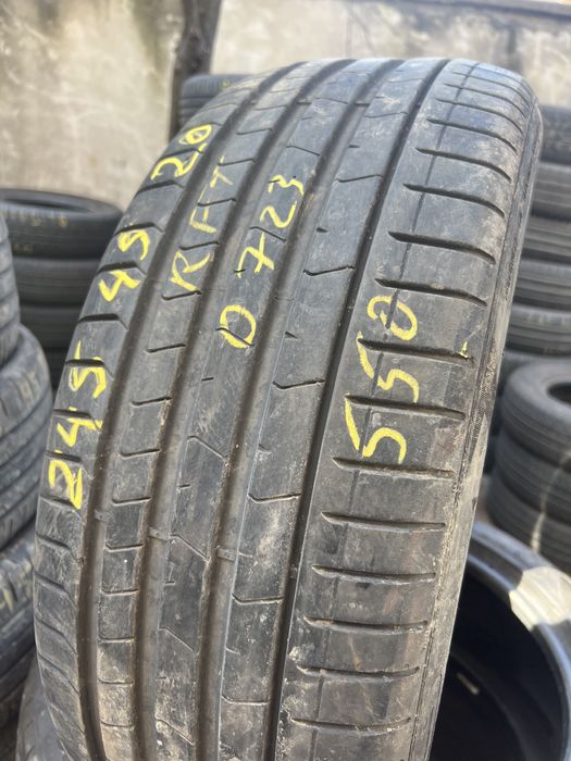 245 45 20 Pirelli Pzero Runflat 2023 / Vulcanizare Non Stop
