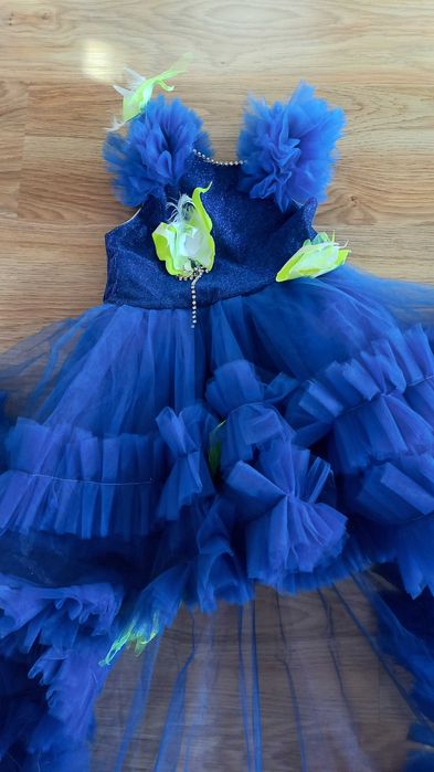 Рокля за момиче с тюл