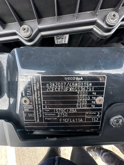 Iveco dayli 70c21 hi matic