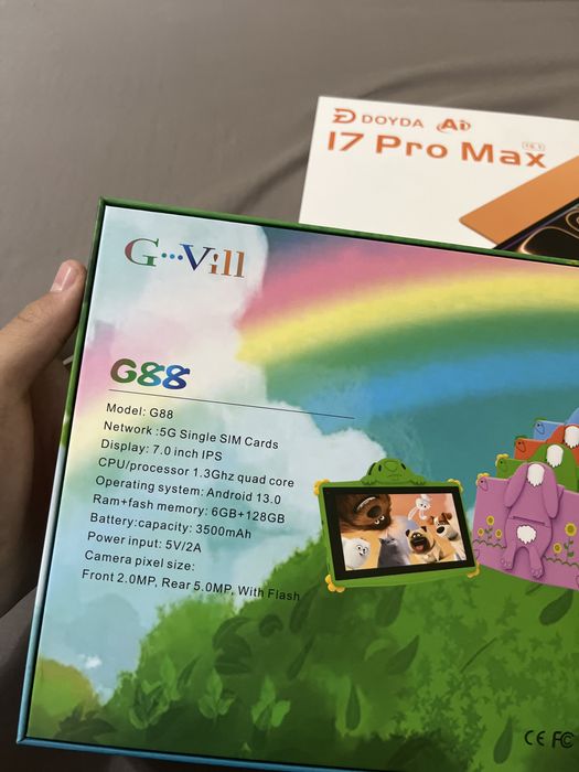 17promax 1тб планшет / G88детски планшет
